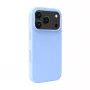 Evelatus Custodia in silicone Soft Touch Premium MagSafe per Apple iPhone 18 Pro blu