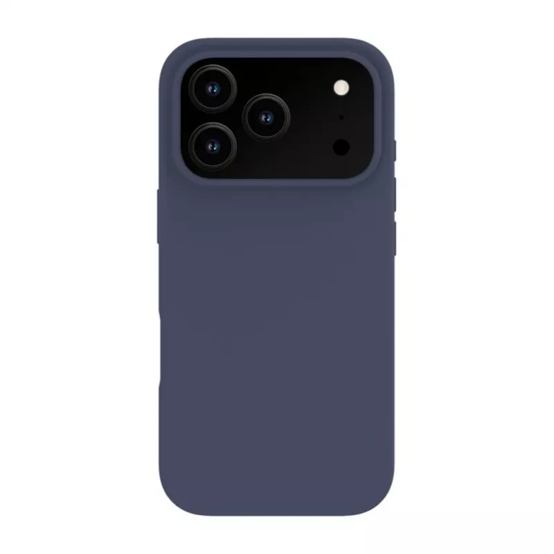 Evelatus Apple iPhone 18 Pro Custodia in silicone Soft Touch Premium MagSafe blu scuro