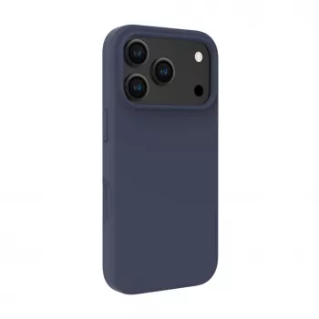 Evelatus Apple iPhone 18 Pro Custodia in silicone Soft Touch Premium MagSafe blu scuro