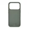 Evelatus Apple iPhone 18 Pro Custodia in silicone Soft Touch Premium MagSafe verde oliva scuro