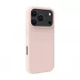 Evelatus custodia in silicone Soft Touch MagSafe Premium per Apple iPhone 18 Pro rosa sabbia