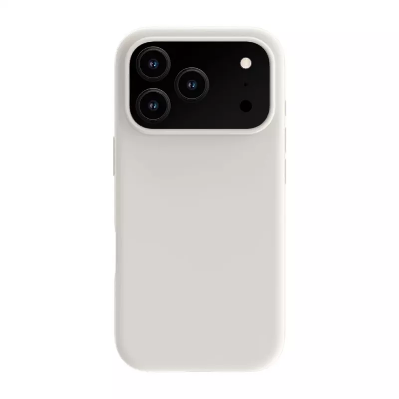 Evelatus Apple iPhone 18 Pro Custodia in silicone Soft Touch Premium MagSafe argento