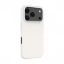 Evelatus Apple iPhone 18 Pro Custodia in silicone Soft Touch Premium MagSafe argento