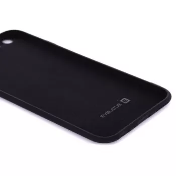 Evelatus Apple iPhone 6 / 6s Custodia in Silicone Nano Soft Touch TPU Nero
