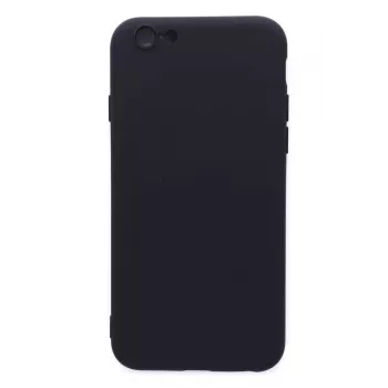 Evelatus Apple iPhone 6 / 6s Custodia in Silicone Nano Soft Touch TPU Nero