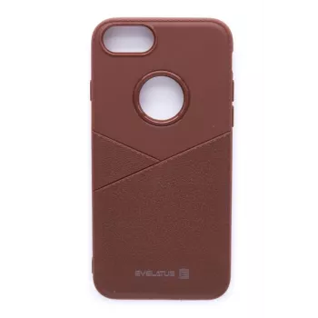 Evelatus Apple iPhone 7/8/SE 2020/SE 2022 cover posteriore in silicone Phanton Brown