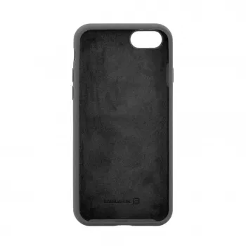 Evelatus Apple iPhone 7/8/SE2022 Custodia in silicone Premium Soft Touch nera