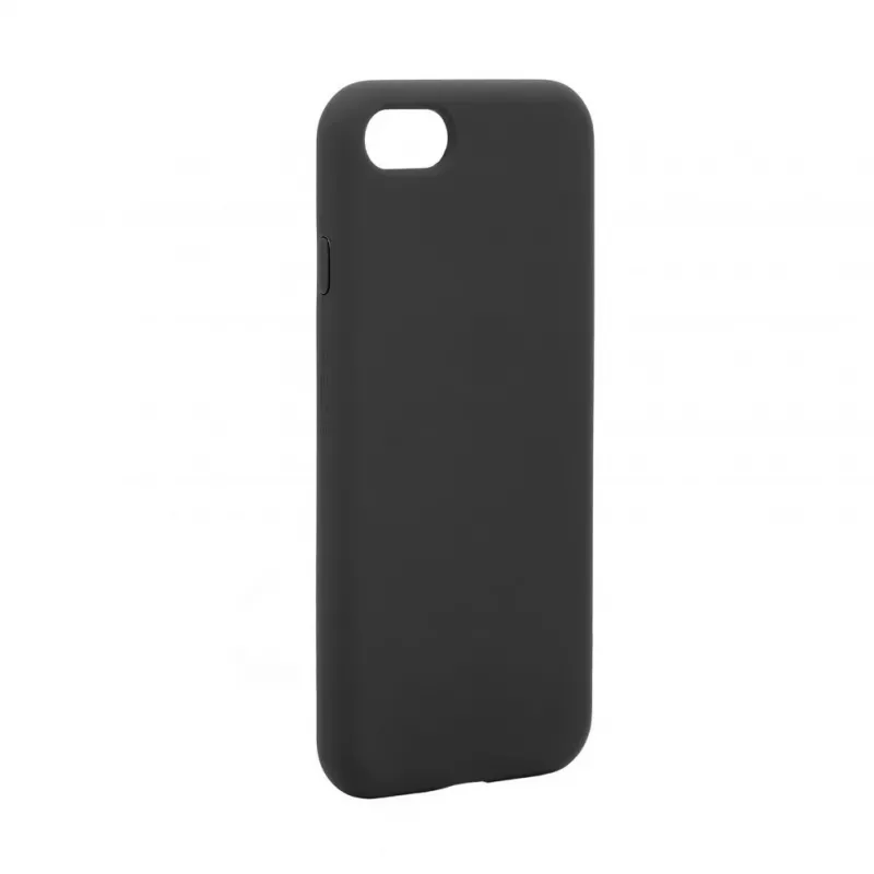 Evelatus Apple iPhone 7/8/SE2022 Custodia in silicone Premium Soft Touch nera