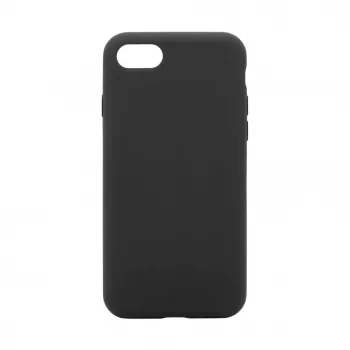 Evelatus Apple iPhone 7/8/SE2022 Custodia in silicone Premium Soft Touch nera