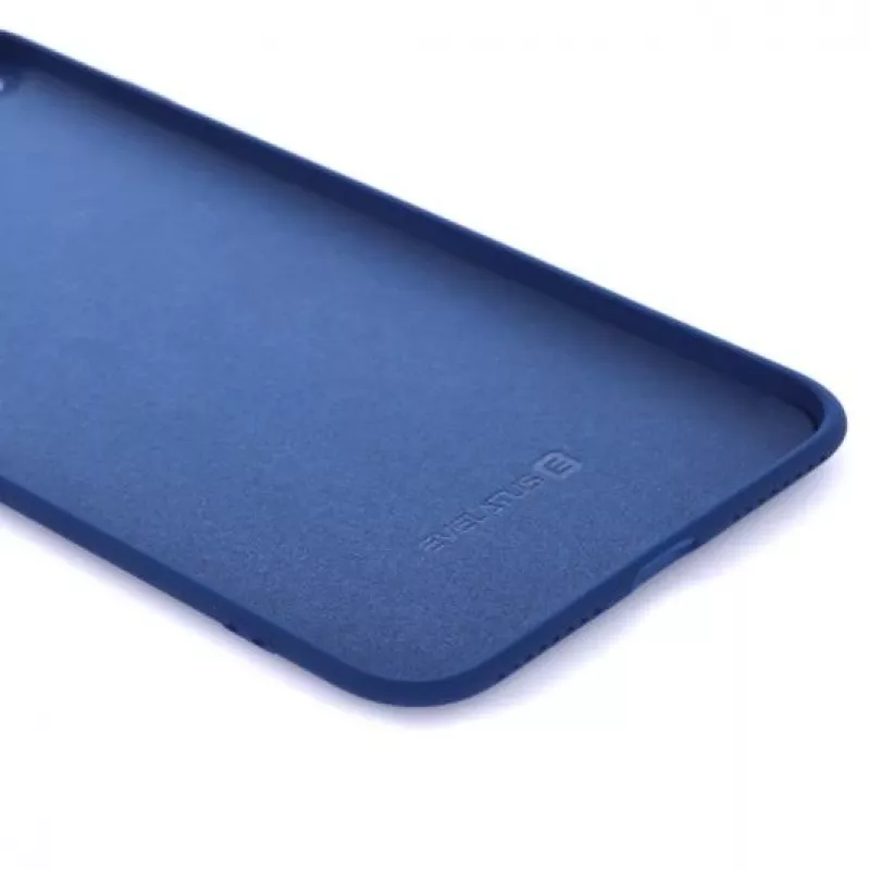 Evelatus custodia in silicone nano soft touch TPU per Apple iPhone 7 Plus / 8 Plus blu