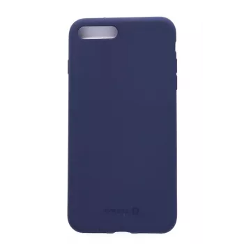 Evelatus Custodia in Silicone per Apple iPhone 7 Plus/8 Plus Blu Mezzanotte