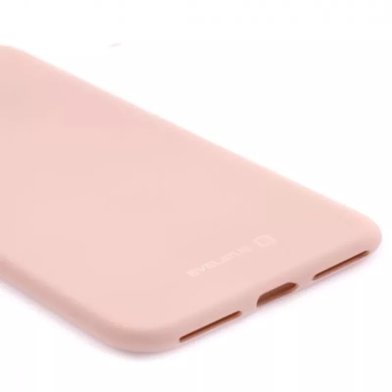 Evelatus Apple iPhone 8 Plus/7 Plus custodia in silicone nano Soft Touch TPU rosa sabbia