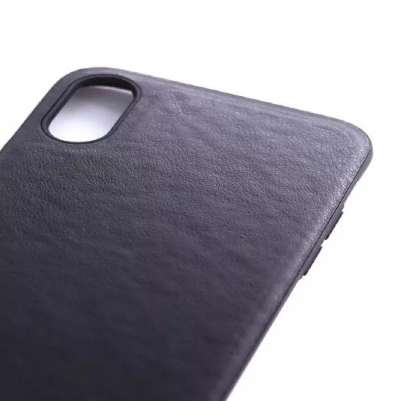 Evelatus cover posteriore Kuton nera per Apple iPhone X