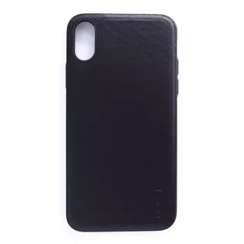 Evelatus cover posteriore Kuton nera per Apple iPhone X