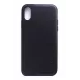 Evelatus cover posteriore Kuton nera per Apple iPhone X