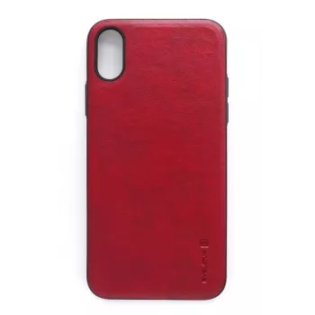 Evelatus Apple iPhone X Kuton Custodia posteriore in silicone rosso