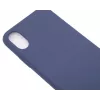 Evelatus Apple iPhone X Custodia in silicone nano Soft Touch TPU blu