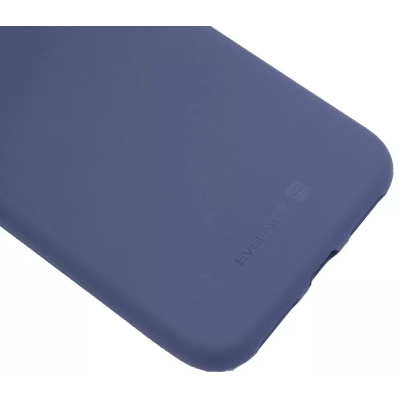 Evelatus Apple iPhone X Custodia in silicone nano Soft Touch TPU blu