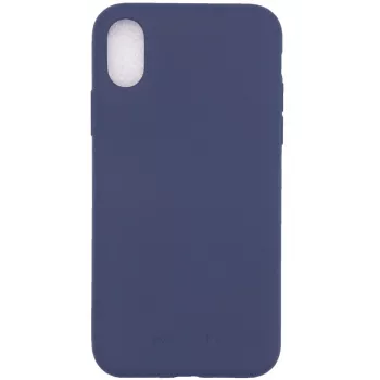 Evelatus Apple iPhone X Custodia in silicone nano Soft Touch TPU blu