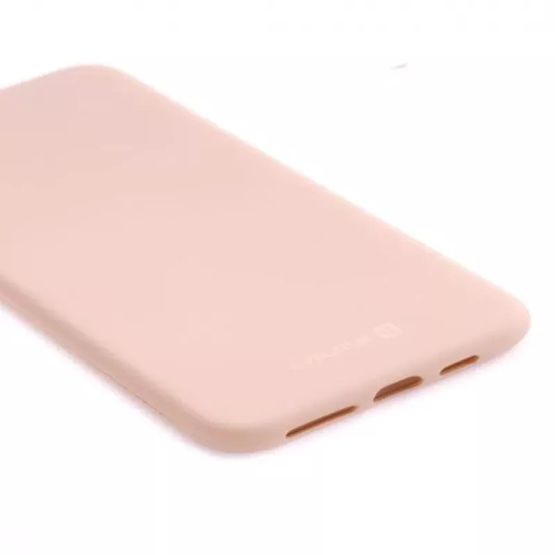 Evelatus custodia in silicone nano soft touch TPU per Apple iPhone X rosa sand