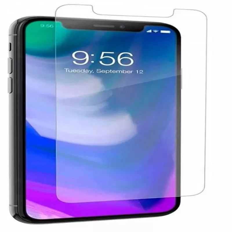 Evelatus Apple iPhone X/XS/11 Pro 5,8 inch Vetro temperato piatto trasparente 0,33 mm per protezione display con colla giapponese e rivestimento antistatico