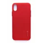 Evelatus Apple iPhone X/XS Emboss cover posteriore rossa