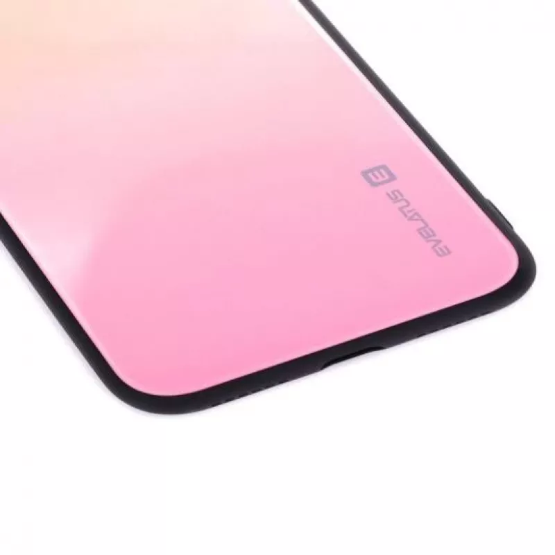 Evelatus Apple iPhone X/Xs custodia in vetro Gradient 1 Mild Melon
