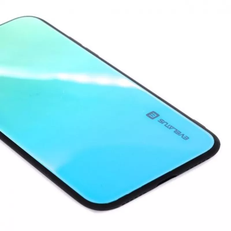 Evelatus Apple iPhone X/Xs Custodia in vetro gradient 6 Lagoon