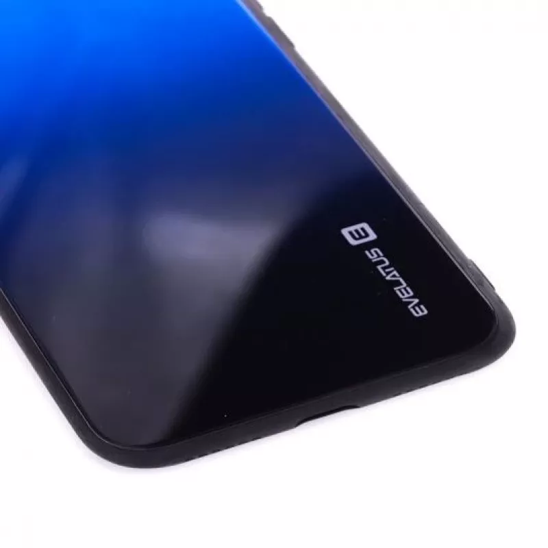 Evelatus Apple iPhone X/Xs Custodia in vetro gradient 7 Sea Depth