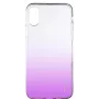 Evelatus Apple iPhone X/XS Custodia TPU sfumata viola