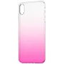 Evelatus Apple iPhone X/XS Custodia TPU Gradient rosso rosa
