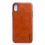 Evelatus Apple iPhone X / XS Cover posteriore Kuton marrone