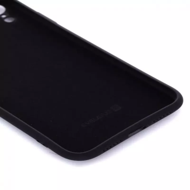 Evelatus Apple iPhone XR Custodia in silicone nano soft touch TPU nera