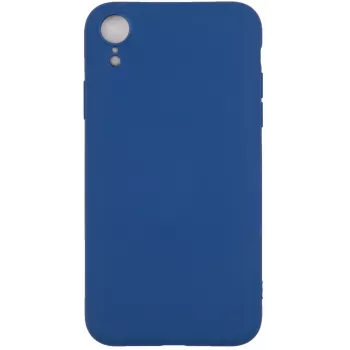 Evelatus Apple iPhone XR Custodia in silicone nano Soft Touch TPU blu