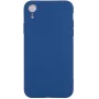 Evelatus Apple iPhone XR Custodia in silicone nano Soft Touch TPU blu
