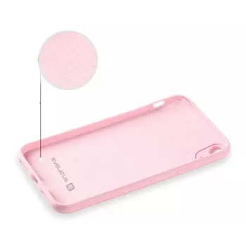 Evelatus Apple iPhone XR Custodia in silicone nano Soft Touch TPU rosa chiaro