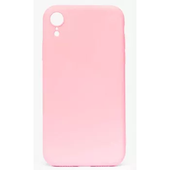 Evelatus Apple iPhone XR Custodia in silicone nano Soft Touch TPU rosa chiaro