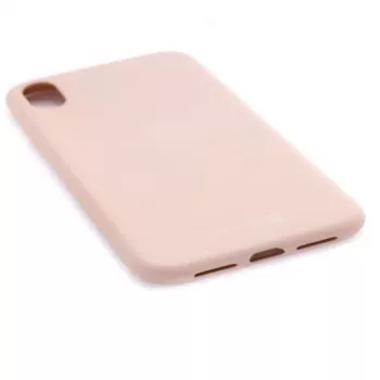 Evelatus Apple iPhone XR Custodia in silicone nano Soft Touch TPU rosa sabbia