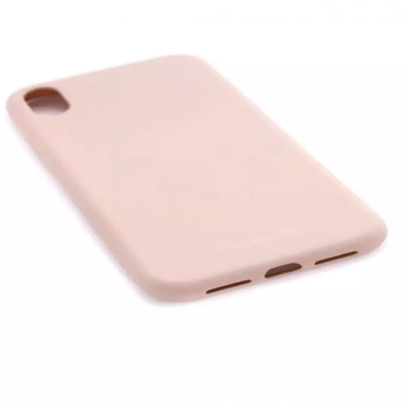 Evelatus Apple iPhone XR Custodia in silicone nano Soft Touch TPU rosa sabbia