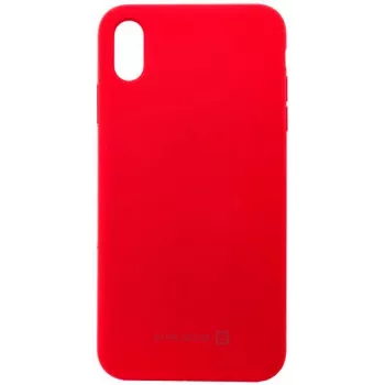 Evelatus Apple iPhone XR Custodia in silicone nano Soft Touch TPU rossa