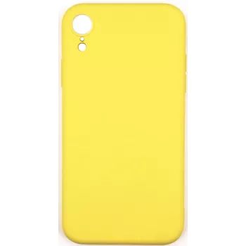 Evelatus Apple iPhone XR Nano Silicone case Soft Touch TPU giallo