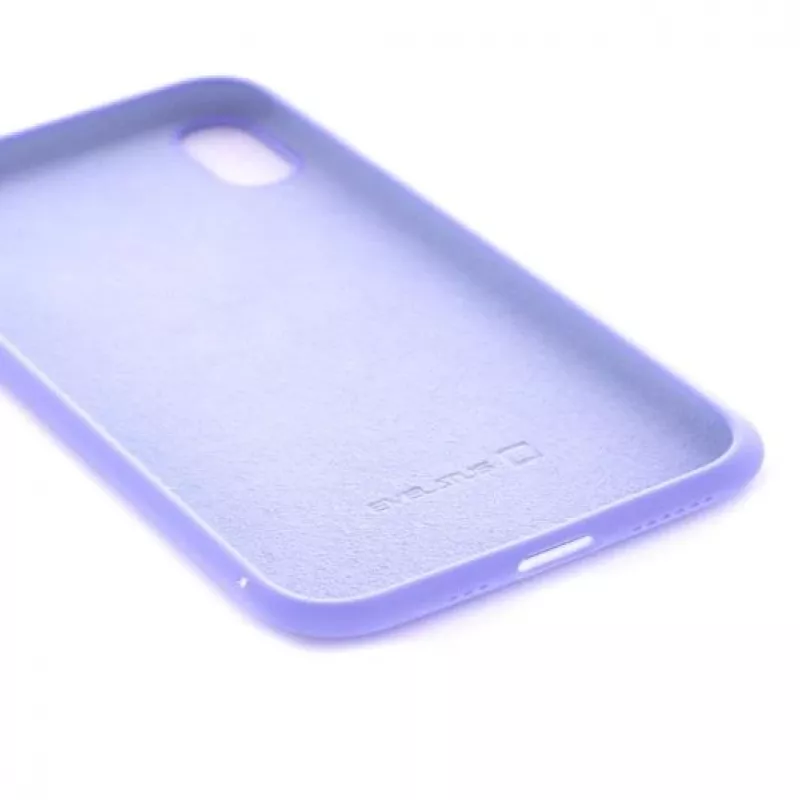 Evelatus Custodia in Silicone Premium Soft Touch per Apple iPhone XR Lilla