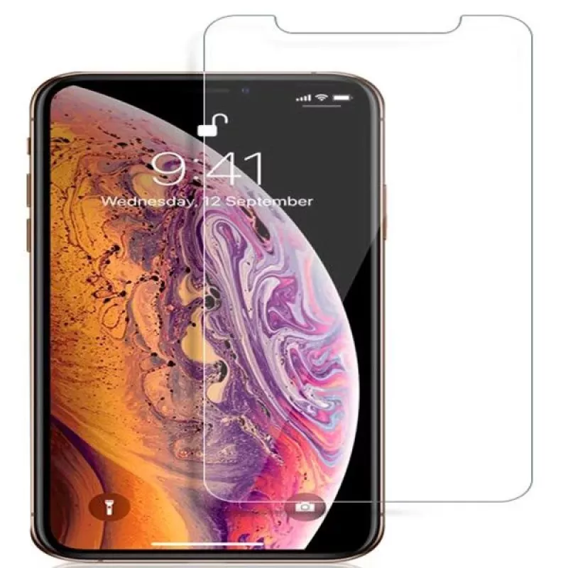 Evelatus Pellicola protettiva in vetro temperato piatto 0,33 mm trasparente per Apple iPhone XS Max / 11 Pro Max con colla giapponese e anti-statico