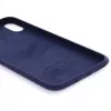 Evelatus Apple iPhone Xs Max Custodia in silicone nano Soft Touch TPU blu mezzanotte