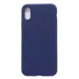 Evelatus Apple iPhone Xs Max Custodia in silicone nano Soft Touch TPU blu mezzanotte