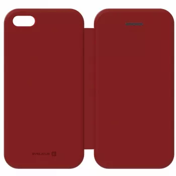 Evelatus Custodia a libro per Samsung Galaxy A50 / A30s / A50s, rosso vino