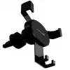 Evelatus supporto auto ECH03 nero - supporto universale per cruscotto e parabrezza con braccio telescopico e rotazione a 360°