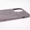 Evelatus Custodia in tessuto per Apple iPhone 12/12 Pro EFC01 - nera