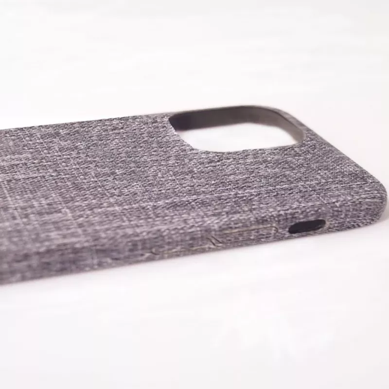 Evelatus Custodia in tessuto per Apple iPhone 12/12 Pro EFC01 - nera
