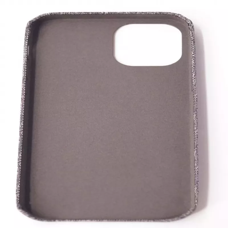 Evelatus Custodia in tessuto per Apple iPhone 12/12 Pro EFC01 - nera